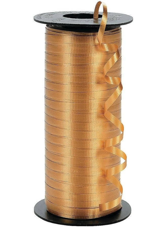 Berwick 1 15 Splendorette Crimped Curling Ribbon, 3/16-Inch Wide by 500-Yard Spool, Gold,1 Pack - Image 1